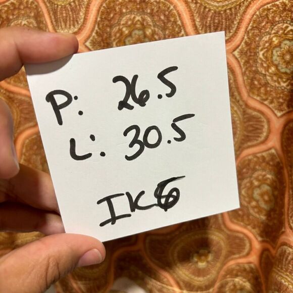 Soft Surroundings Lillia Beaded V Neck Tunic Top 2X 3/4 Sleeves Medallion Print - Picture 12 of 12